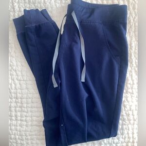 Figs navy blue joggers